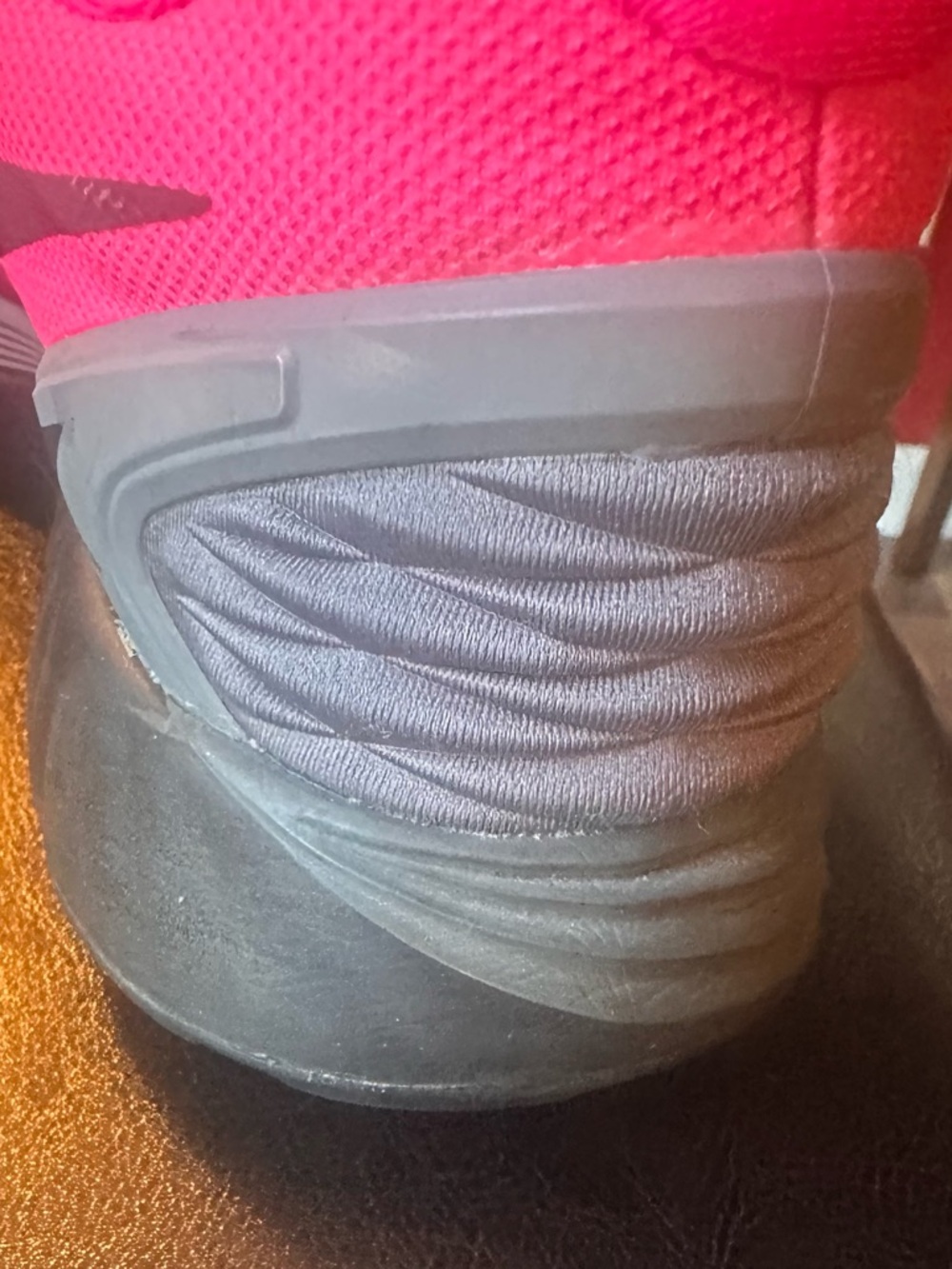Nike Women's Neon Pink Lightweight Running Shoes - Picture 8 of 13